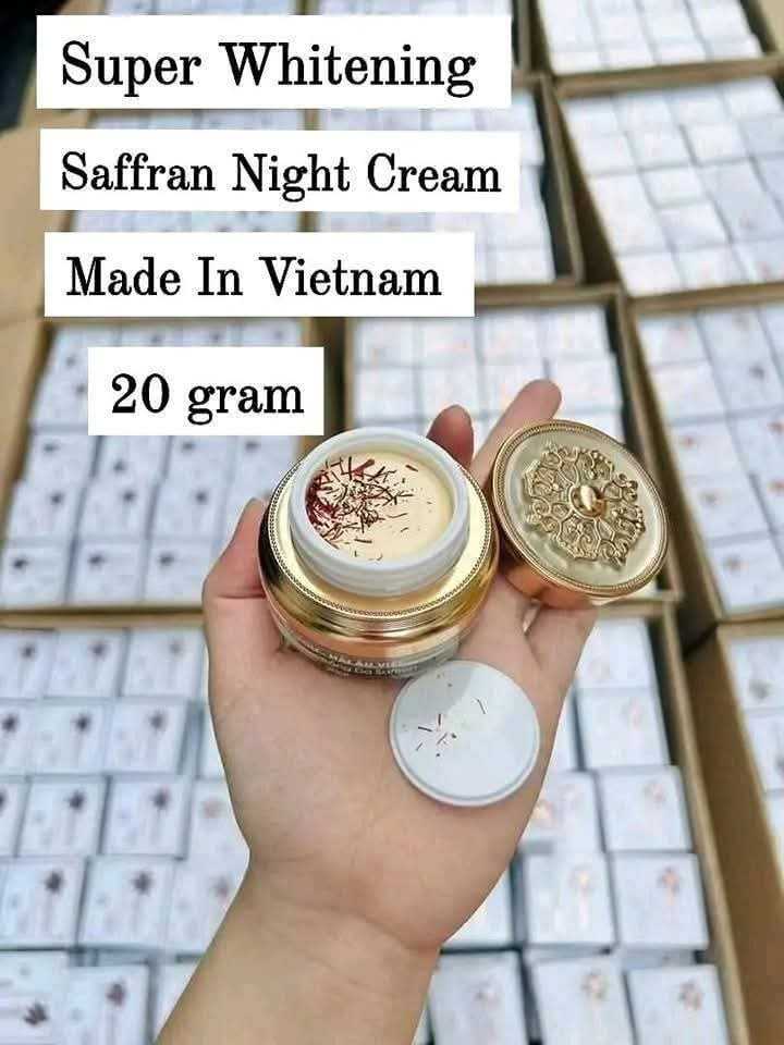 NAPOLI SAFFRON Premium Whitening Night Cream(20G)